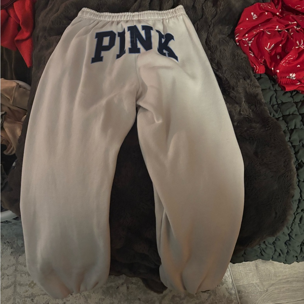 PINK Victoria's Secret Kids Joggers - Light Gray